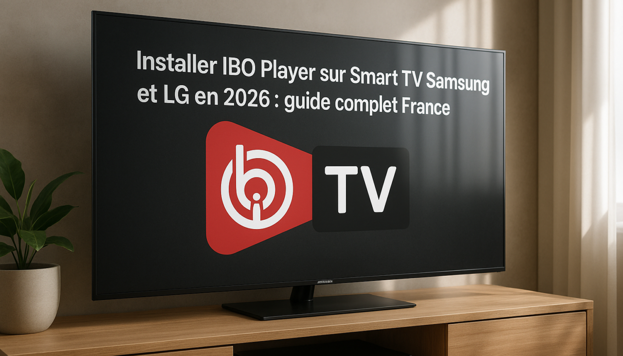 Avantages principaux d’IBO Player Smart TV en 2026 - Installer IBO Player sur Smart TV Samsung et LG en 2026 : guide complet France