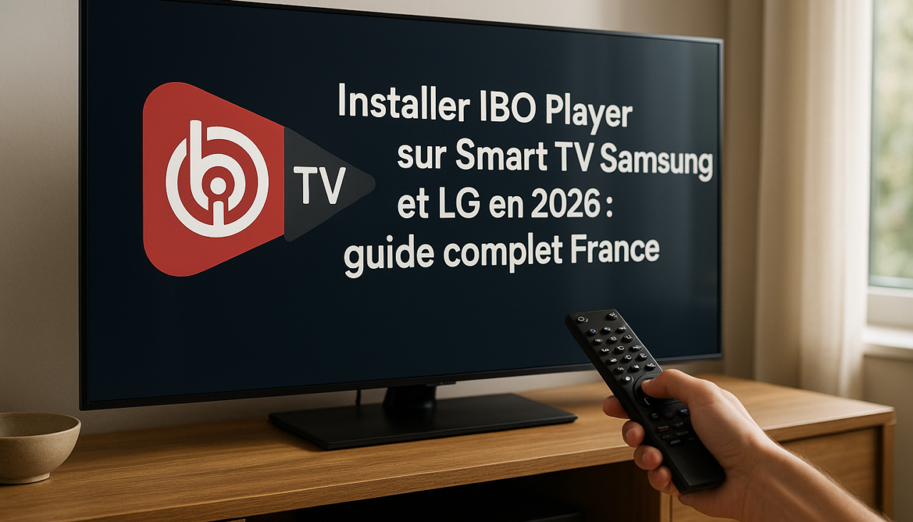 Pourquoi ce sujet est important pour l’utilisateur en 2026 ? : IBO Player - Installer IBO Player sur Smart TV Samsung et LG en 2026 : guide complet France