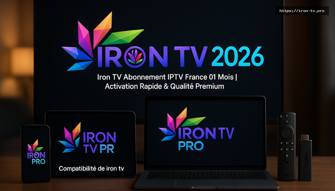 Compatibilité de iron tv avec Android, Fire TV Stick et Smart TV - Iron TV 2026 – Iron TV Abonnement IPTV France 01 Mois | Activation Rapide & Qualité Premium