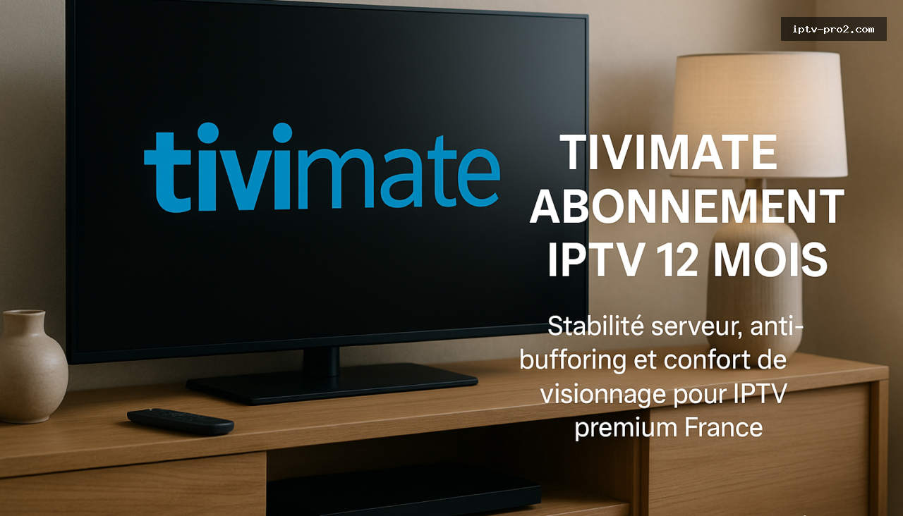 Stabilité serveur, anti-buffering et confort de visionnage pour IPTV premium France - TIVIMATE ABONNEMETN IPTV 12 MOIS
