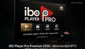 IBO Player Pro Premium 2026 – Abonnement IPTV 12 Mois Ultra Stable en France, Activation Immédiate