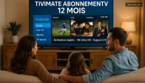 TIVIMATE ABONNEMETN IPTV 12 MOIS